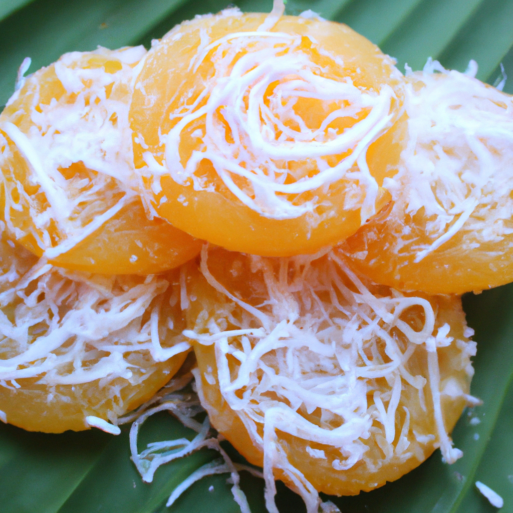 Num Kom (នំកុំ) – Klebreis mit Palmzucker
