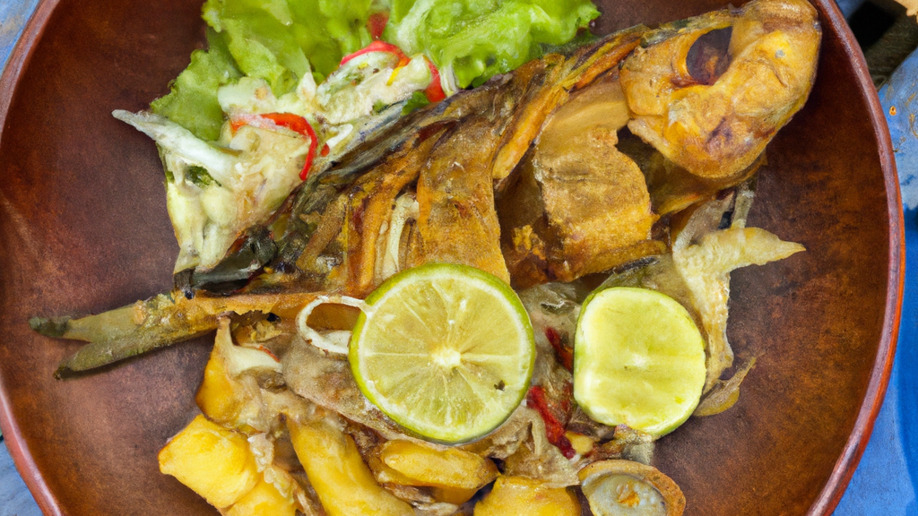 Trey Cha Kroeung (ត្រីឆាគ្រឿង) – Gebratener Fisch mit Zitronengras image
