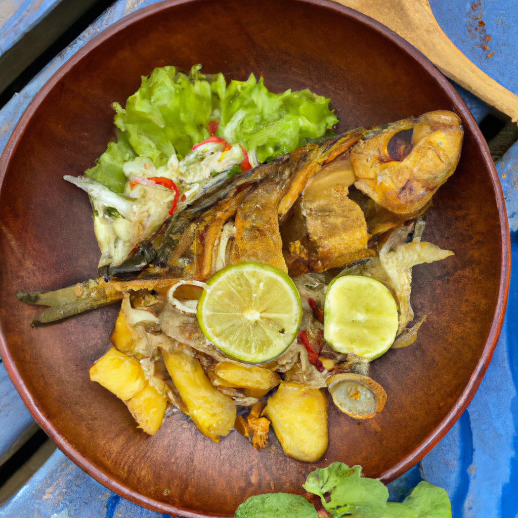 Trey Cha Kroeung (ត្រីឆាគ្រឿង) – Gebratener Fisch mit Zitronengras