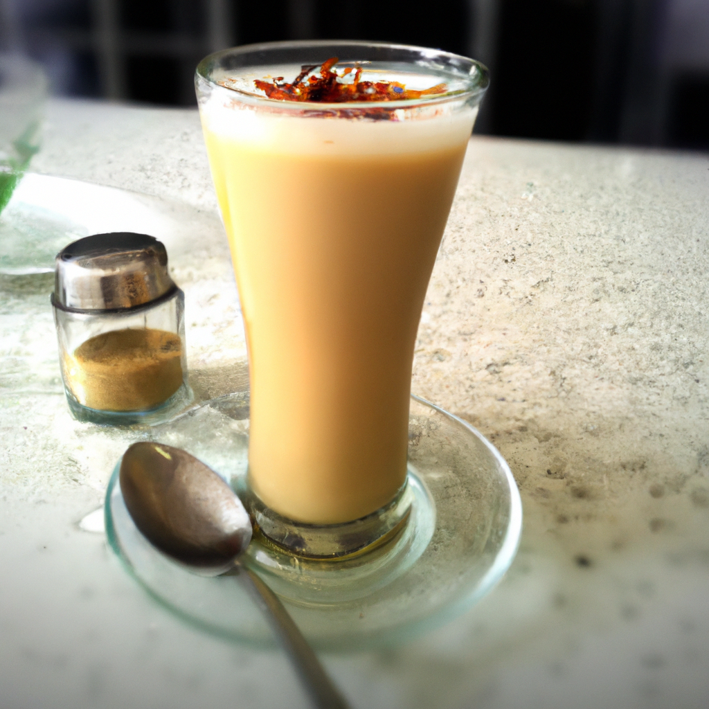 Teuk Nom Srok Khmer (ទឹកនំស្រុកខ្មែរ) – Kambodschanischer Milchkaffee