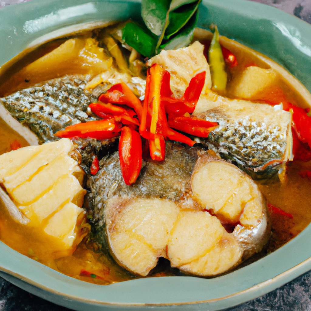 Samlor Trey Ktis (សម្លរត្រីខ្ទិះ) – Fisch-Kokossuppe