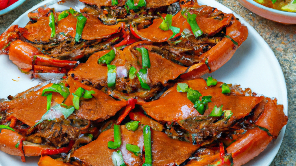 Kdam Prang (ក្តាមប្រចៀប) – Krabben in süß-saurer Soße image
