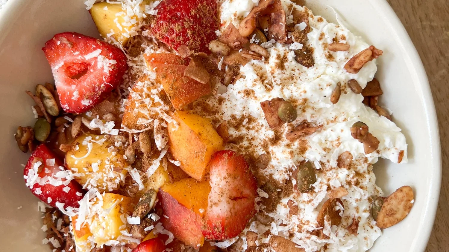Image of Sweet Cottage Cheese Bowl