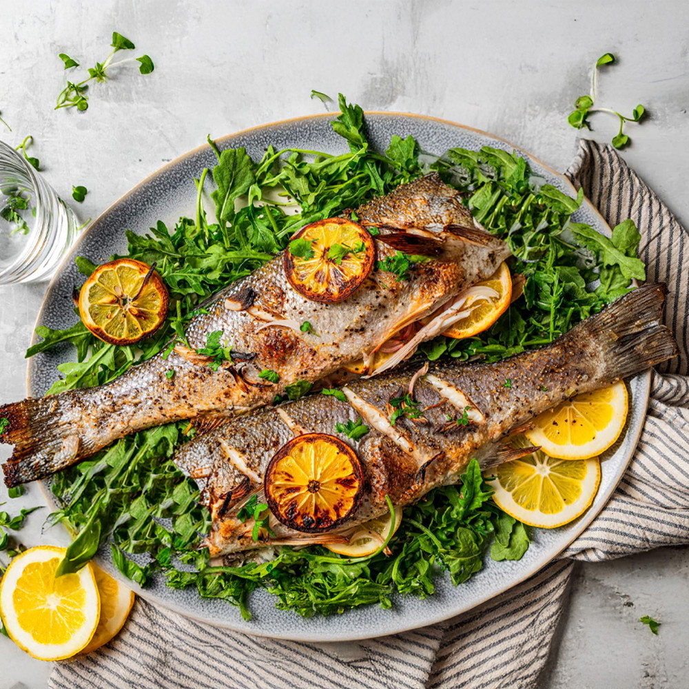 Roasted Branzino with Lemon & Herbs – A Mediterranean Masterpiece