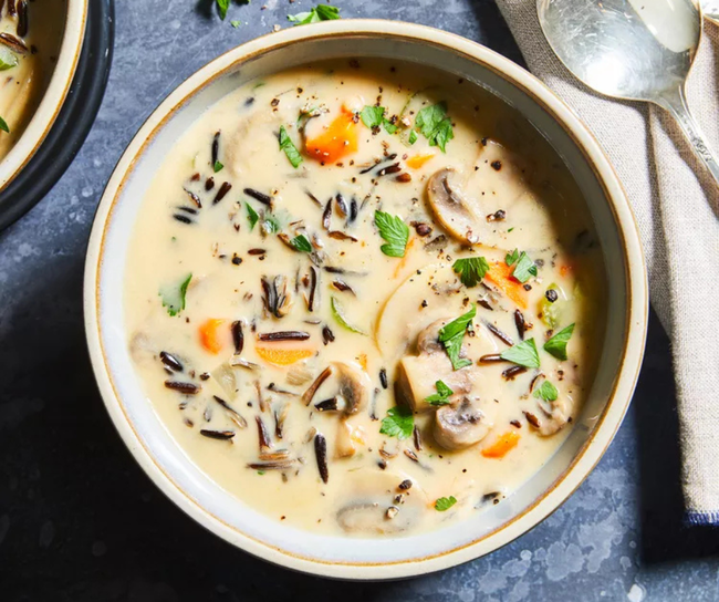Image of Wild Rice & Mushroom Soup