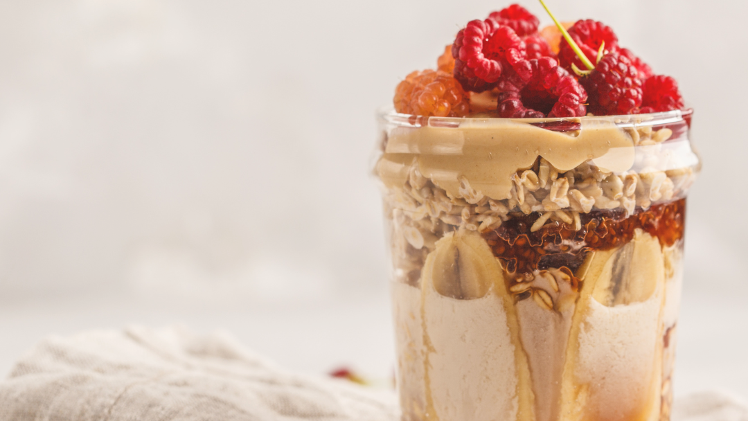 overnight oats recipe with protein powder