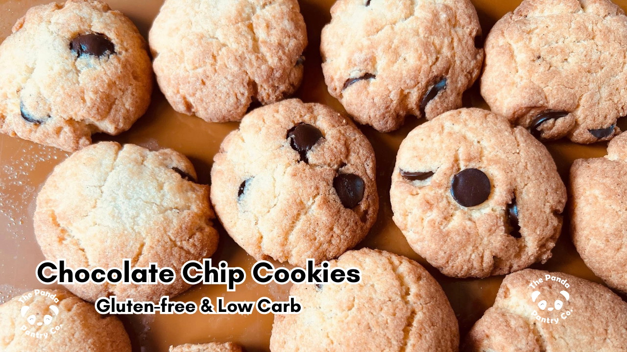 Image of Panda Chocolate Chip Cookies – Low-Carb, Gluten-Free & Clean Keto Treats