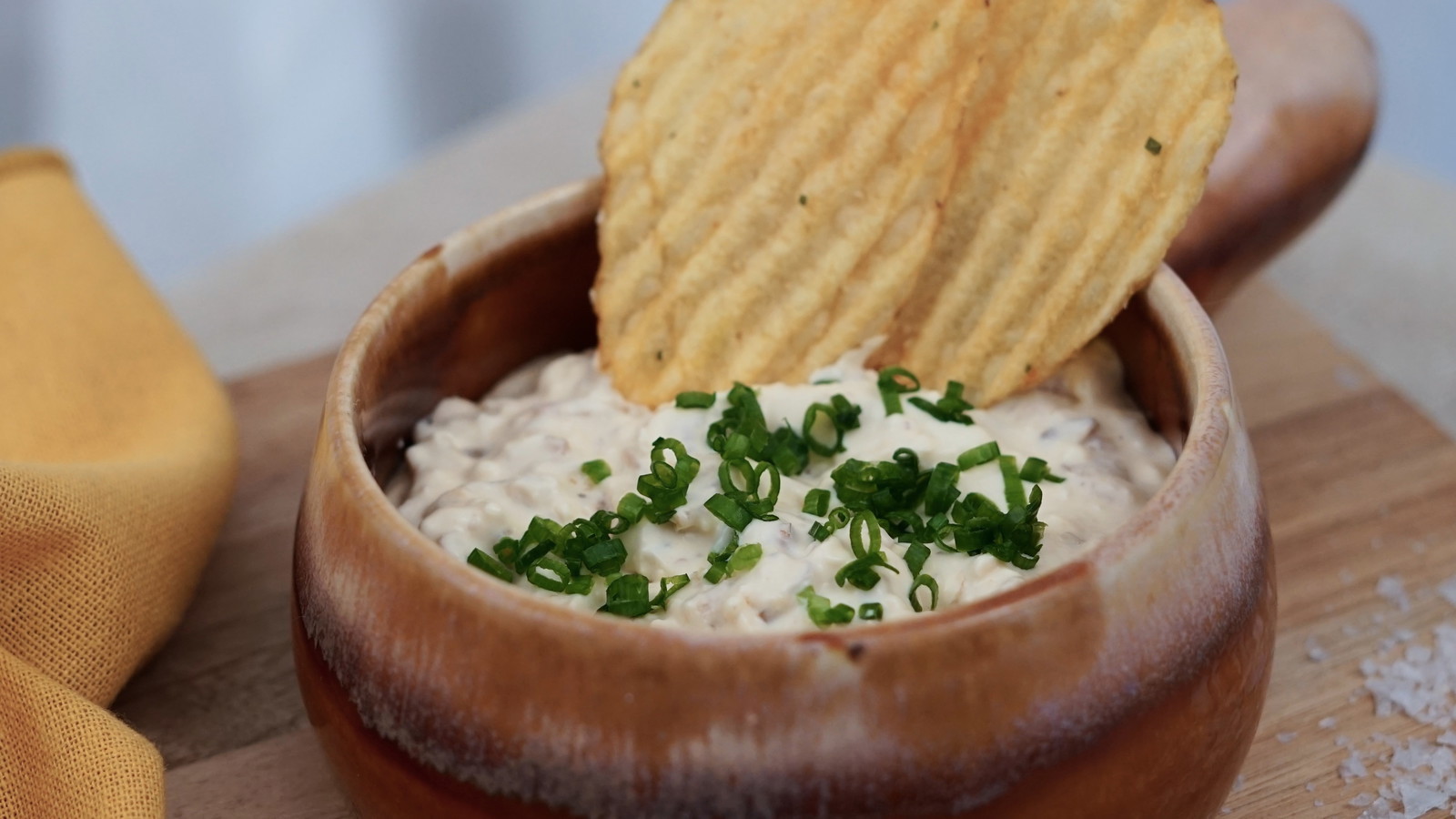 Image of Smoked French onion soup dip