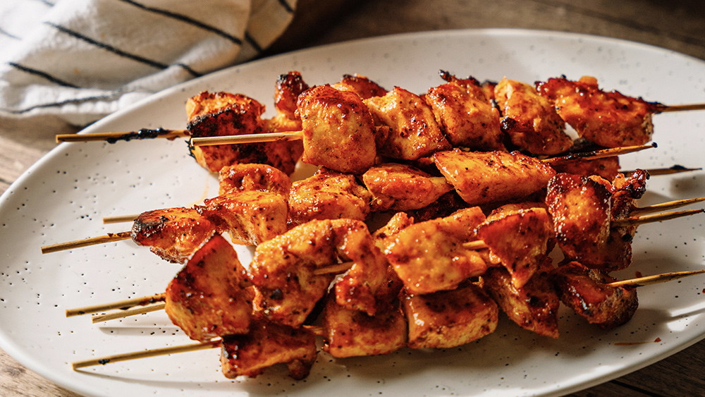 Image of Mango Habanero Chicken Skewers