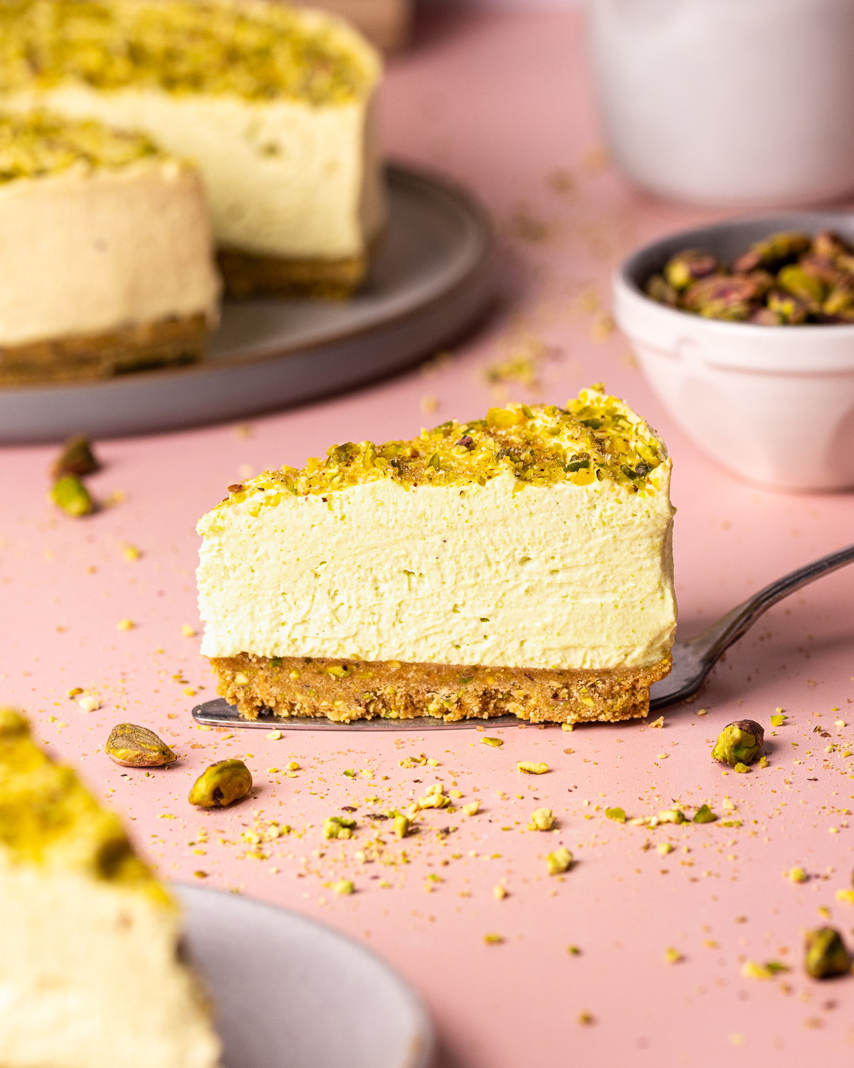 The Ultimate No-Bake Pistachio Cheesecake