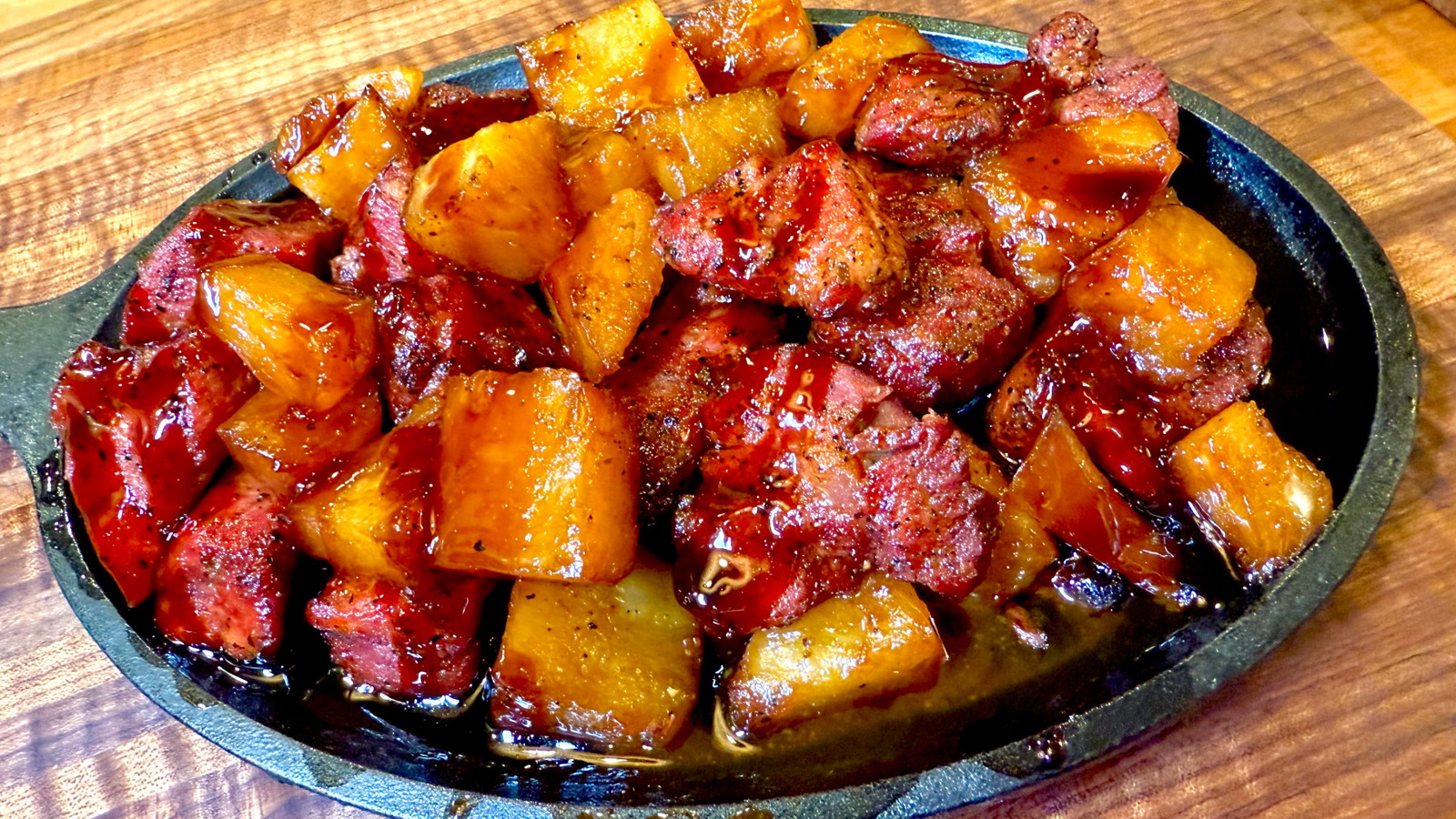 Image of Teriyaki Pork Steak Nuggets