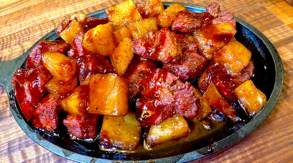 Teriyaki Pork Steak Nuggets