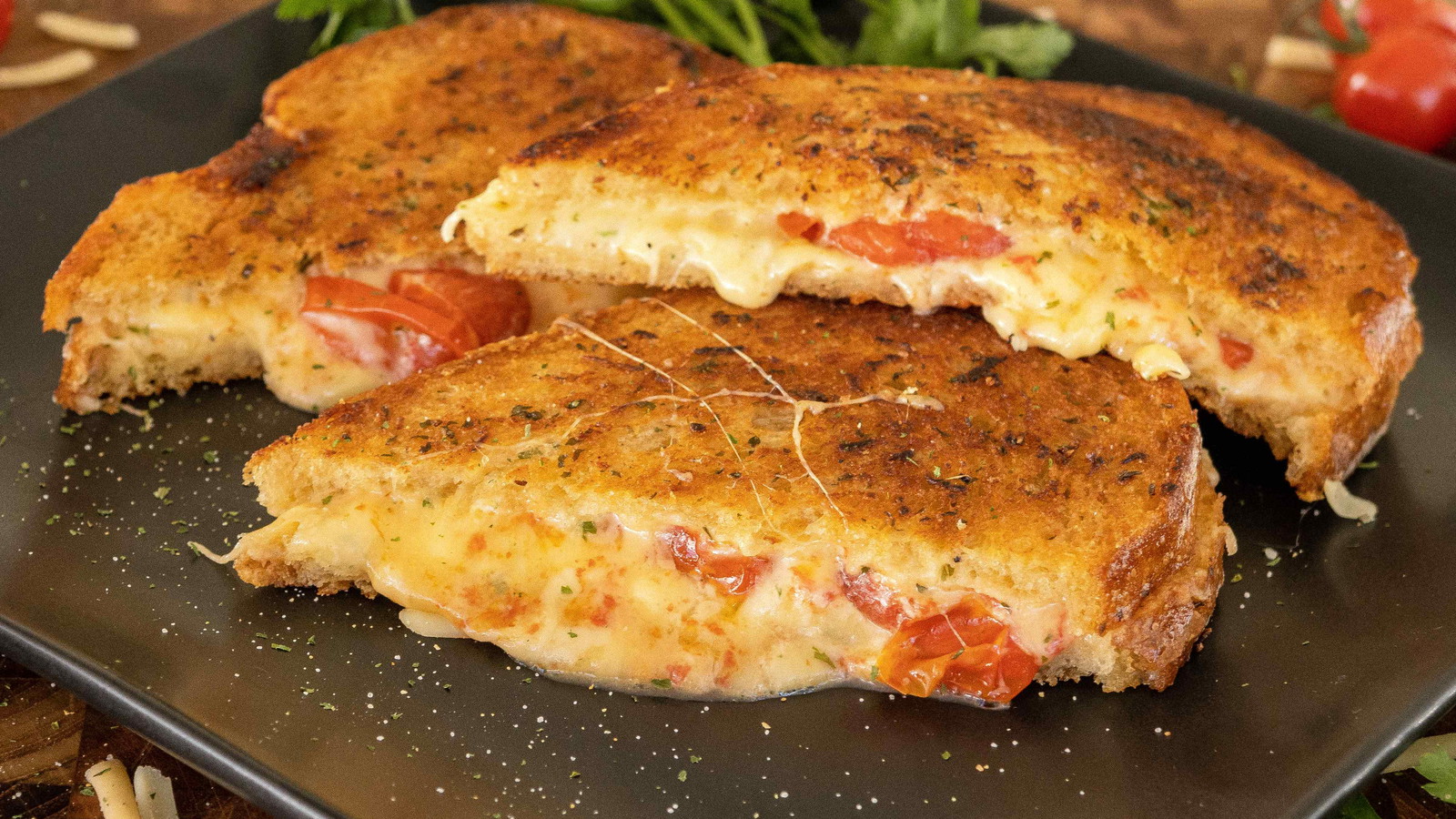 Image of Garlic Bread Grilled Cheese
