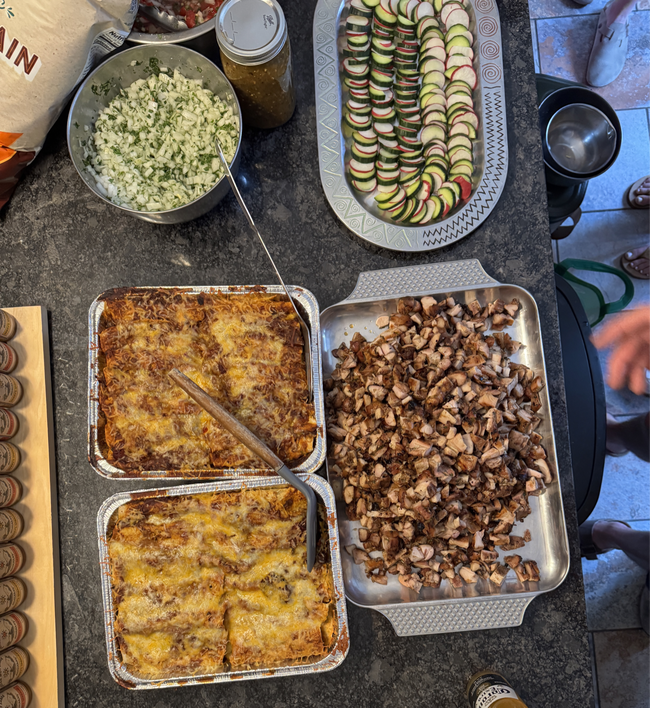 Image of The Marine Cookout Enchiladas