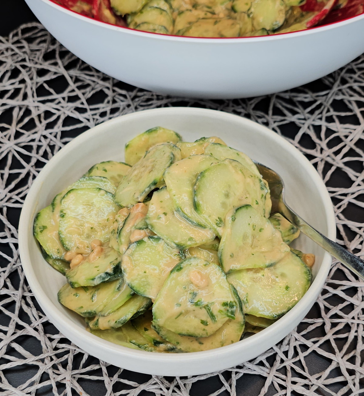 Asiatischer Gurkensalat 