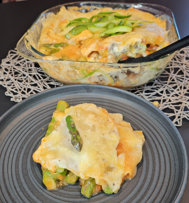 Image of Superleckere Spargel-Lasagne