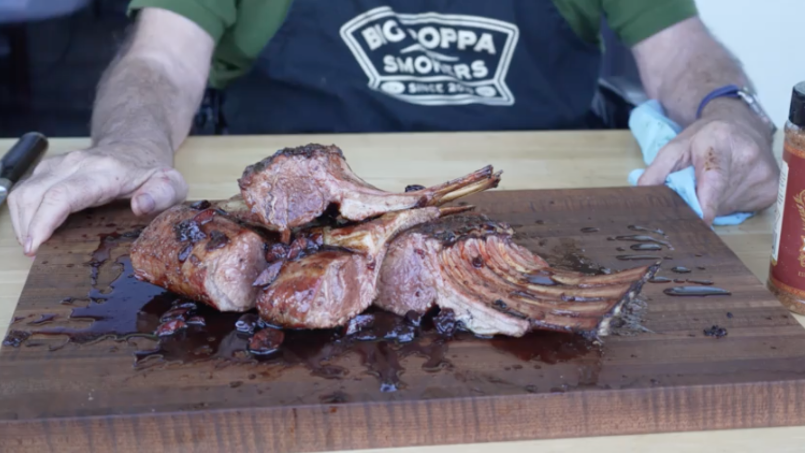 Image of Teriyaki Lamb Chops with Cherry