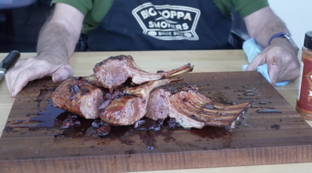 Teriyaki Lamb Chops with Cherry "Cheraki" Glaze