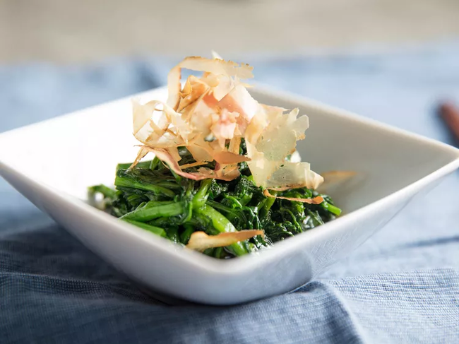 Ohitashi (Japanese Blanched Greens With Savory Broth) Recipe