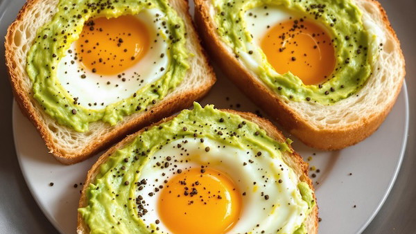 Image of Avocado Toast with Egg & Za'atar Seasoning