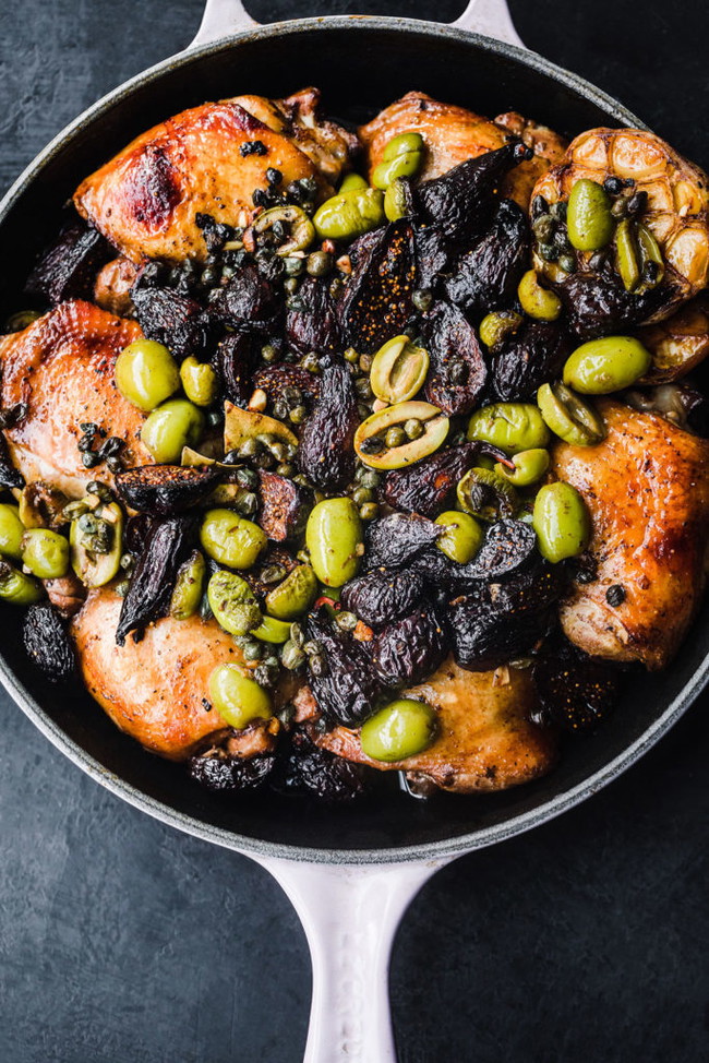 Chicken Marbella with Olives and Figs