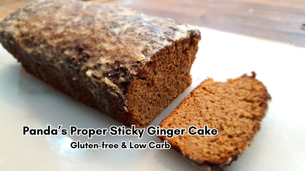 Image of Panda’s Proper Sticky Ginger Cake