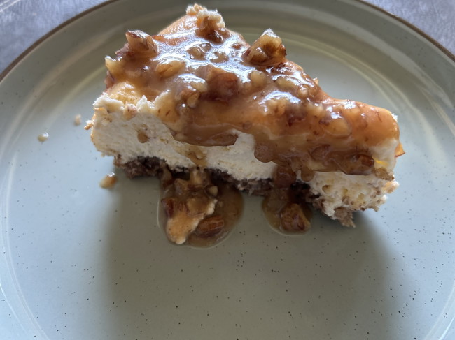 Image of  Cheesecake with Maple Pecan Topping