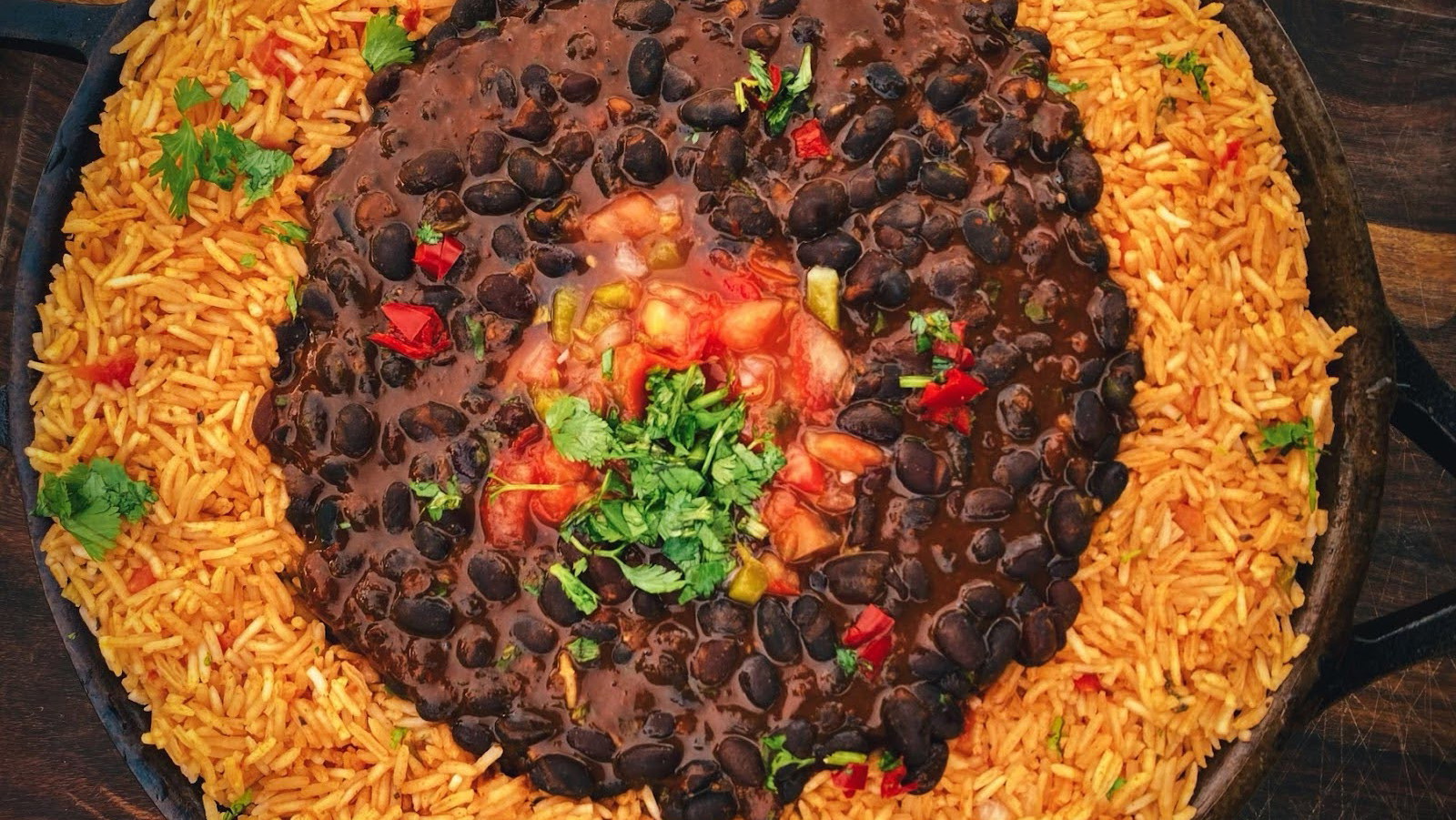 Image of Cilantro Lime Rice & Smoked Black Beans Recipe