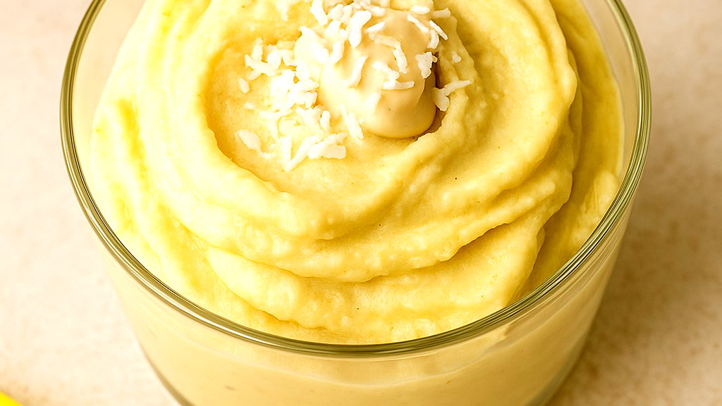 Image of Proteinreiches Ananas-Kokos Eis