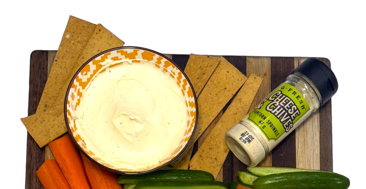 Cream Cheese & Chives Sprinkle Dip