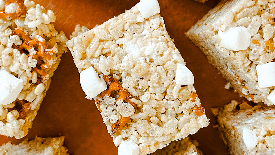 Sweet & Salty Rice Krispies Treats