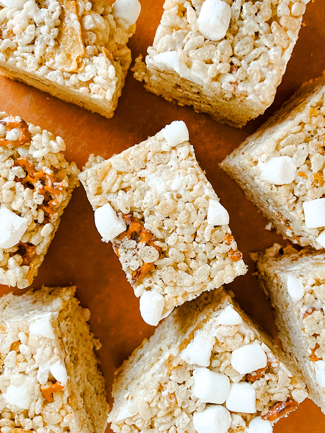 Sweet & Salty Rice Krispies Treats