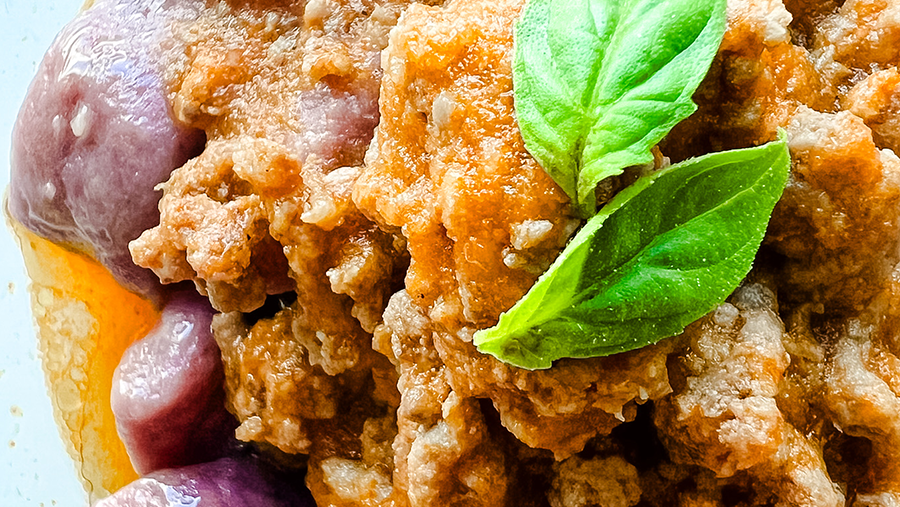 Purple Potato Gnocchi