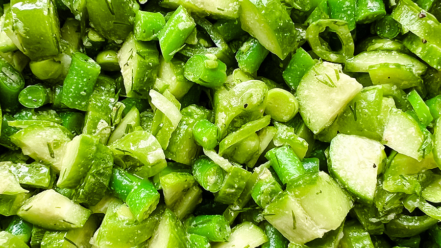 Sugar Snap Pea Salad