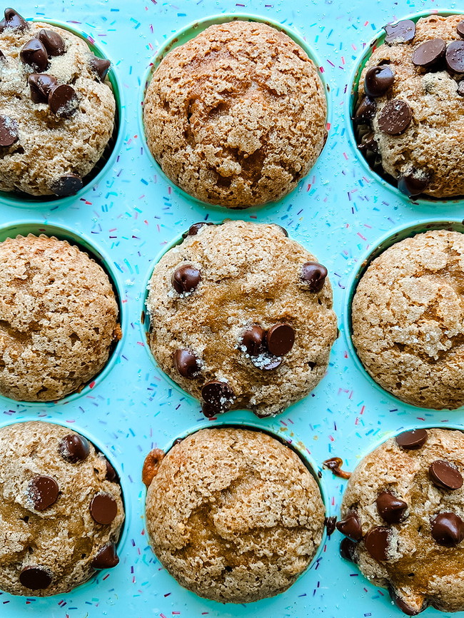 Banana Strawberry Muffins