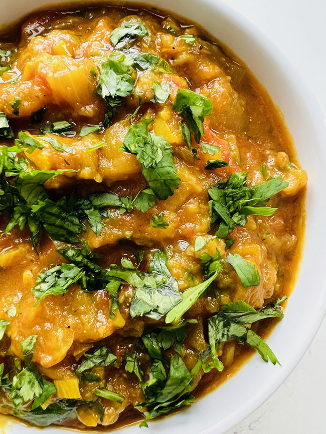 Zaalouk (Moroccan Tomato & Eggplant Dip)