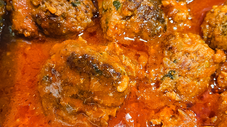 Veggie Meatballs (with meat)