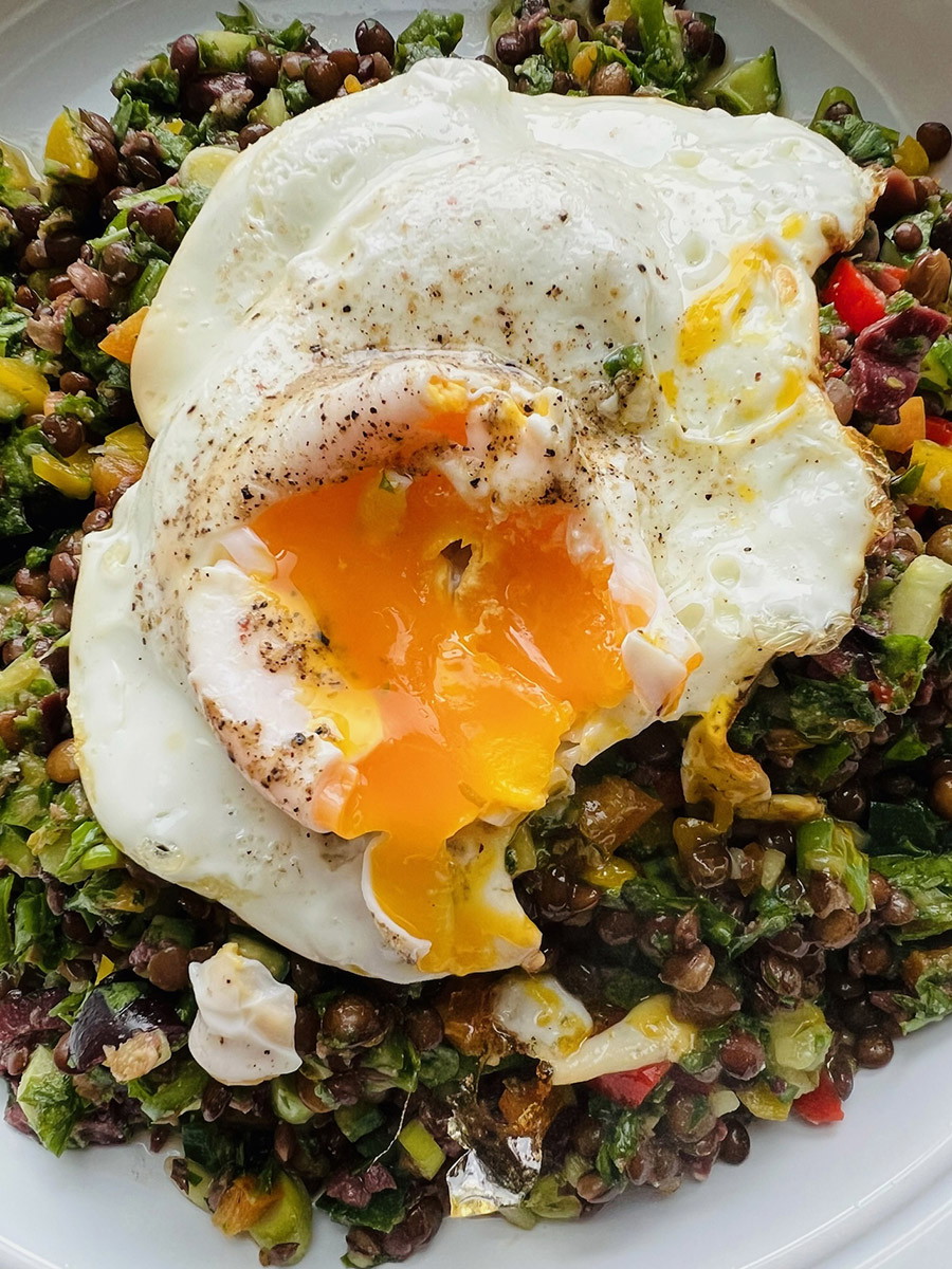 Greek Lentil Salad