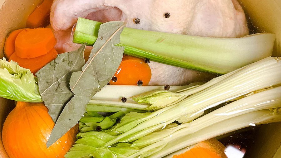 Homemade Chicken Stock