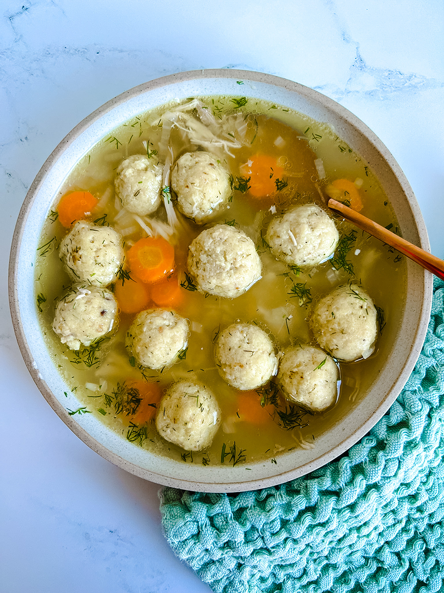 Mini Matzo Ball Soup