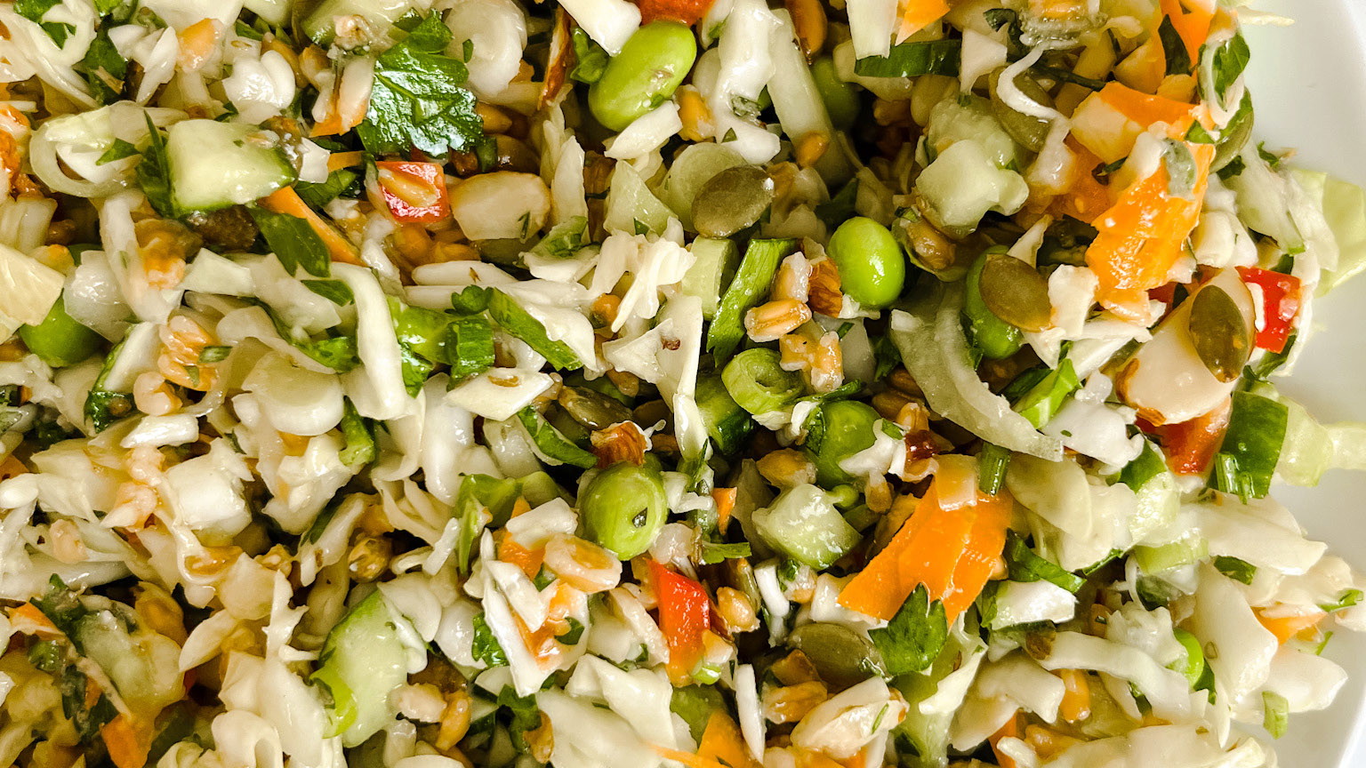 A BIG Make-Ahead Salad
