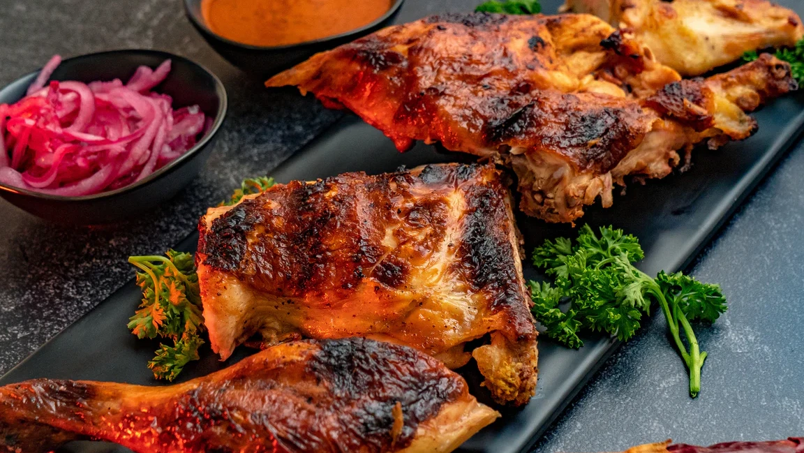 Image of Mozambican Peri Peri Chicken with African Beechwood Smoked Salt
