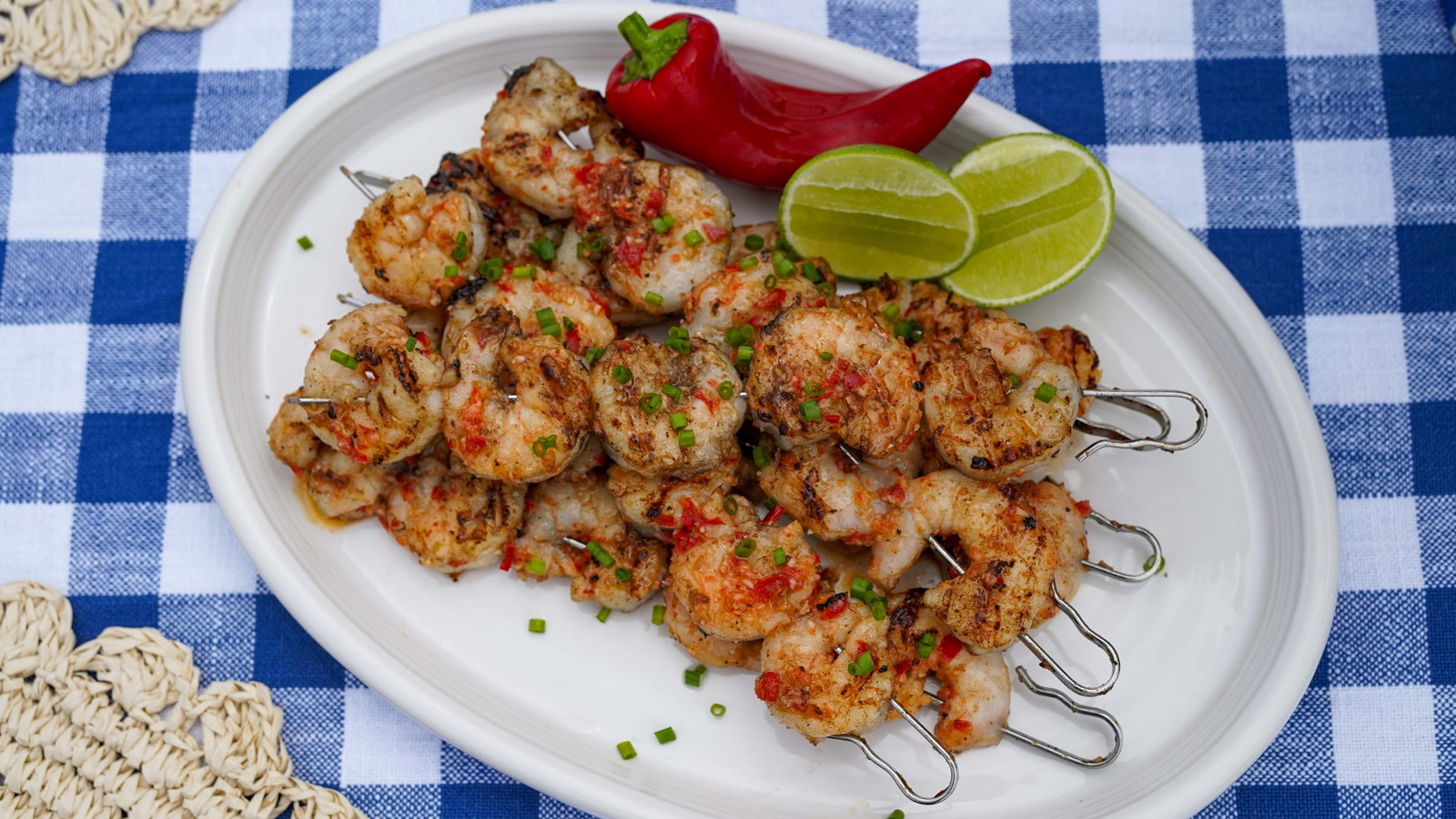 SRF Gulf Shrimp Skewers 