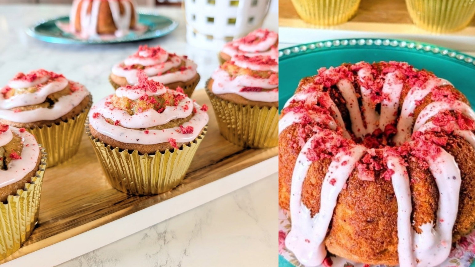Image of Berry Hibiscus Tea Cake