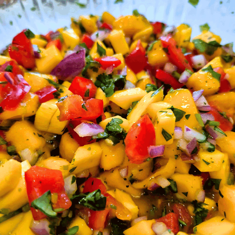 Image of Add all ingredients to a bowl and mix well. Be sure to taste and adjust the flavor to your liking. Add a splash more vinegar if you like it tangy or a small amount of honey if you like it...