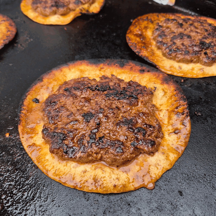 Image of Flip carefully, and cook another 1–1.5 minutes until just done—don’t overcook.