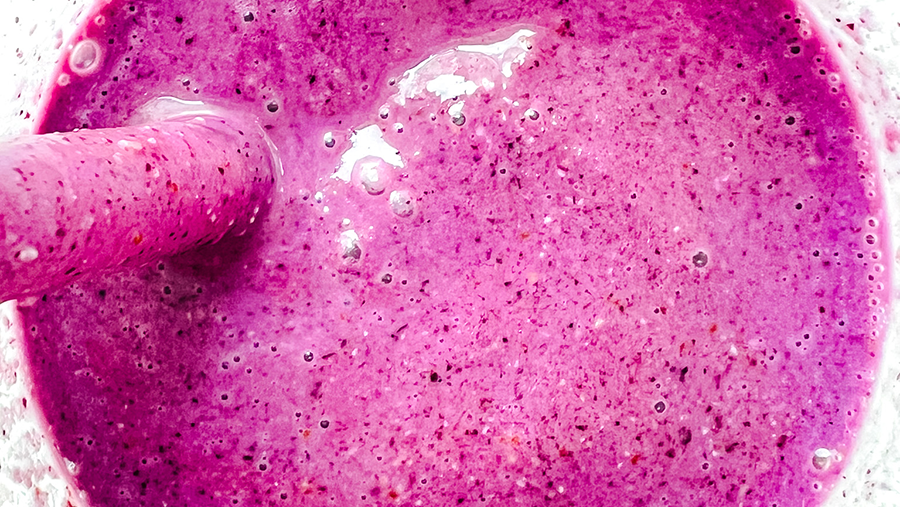 Blueberry Tahini Smoothie