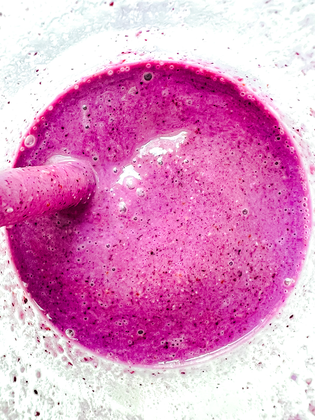 Blueberry Tahini Smoothie