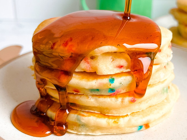 Rainbow Pancakes
