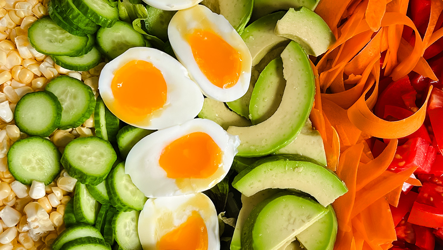 Rainbow Cobb Salad